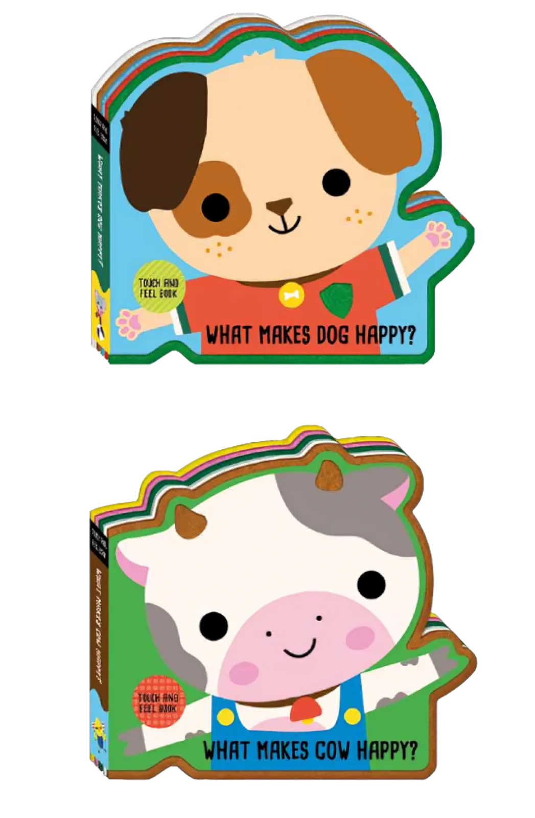 Board book series with felt elements